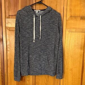 Women’s Express Gray Lightweight Knit Hoodie